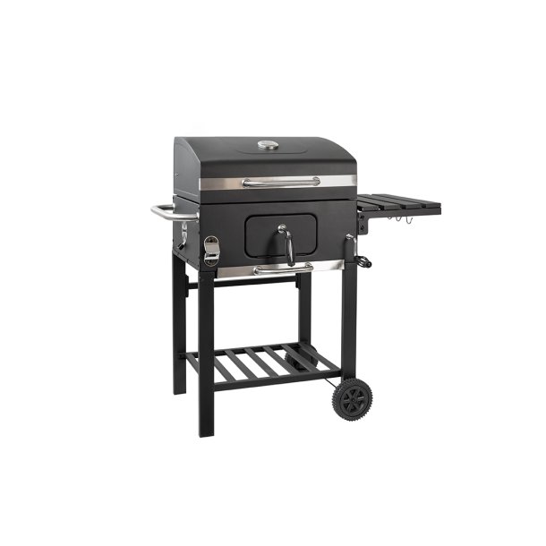 Kulgrill med justerbar grillbakke