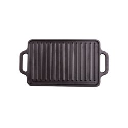 Victoria vendbar stegeplade / Plancha - 33x21cm, seasoned