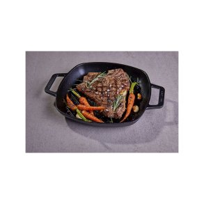 Grillpande, 25x25 cm, Victoria, stbejern