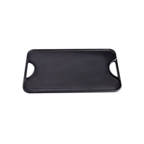 Victoria vendbar stegeplade / Plancha - 47x25cm, Emaljeret