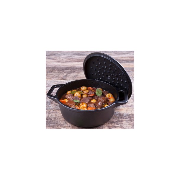 Dutch Oven 6,6 Ltr. - Seasoned