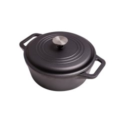 Gryde med lg Dutch oven, 3,8 Ltr. 24 cm, seasoned