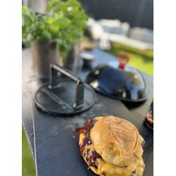 Stbejerns grillpresse - rund