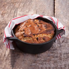 Gryde med lg,, Combo Cook, 5,7 Ltr. 26 cm, seasoned