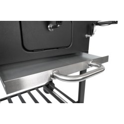 Kulgrill med justerbar grillbakke