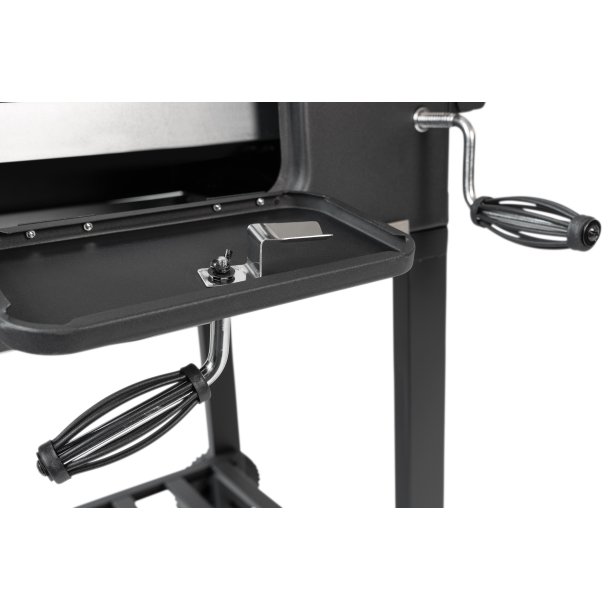 Kulgrill med justerbar grillbakke