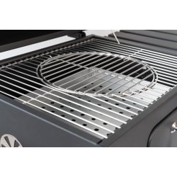 Kulgrill med justerbar grillbakke