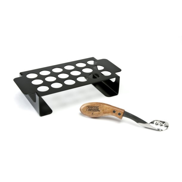 Chili rack med kerne udskrer. Lkre chili p grillen