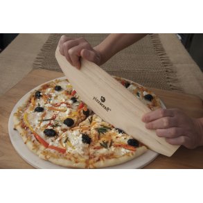 Pizza cutter i tr