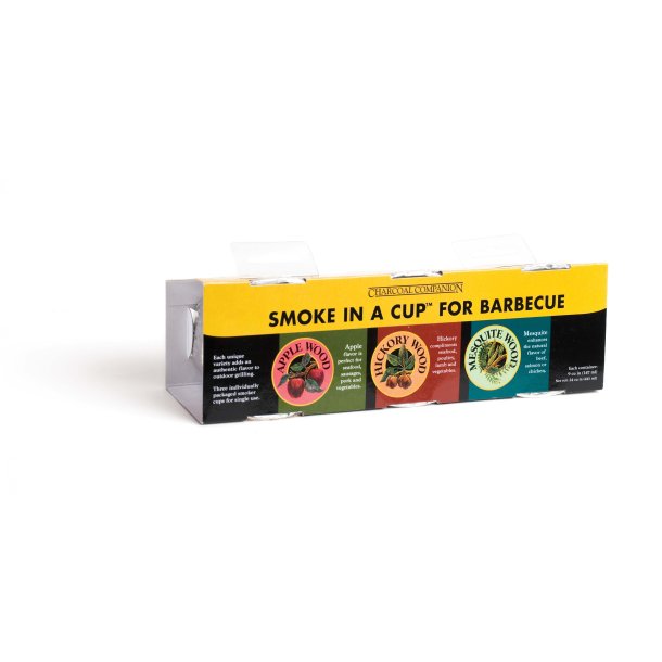 Smoke in a cup sampak. Sampak af Hickory, Mesquite og ble