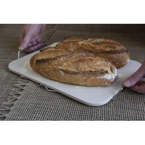 Rektangulr pizzasten, keramik
