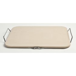 Rektangulr pizzasten, keramik