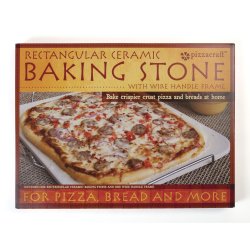 Rektangulr pizzasten, keramik