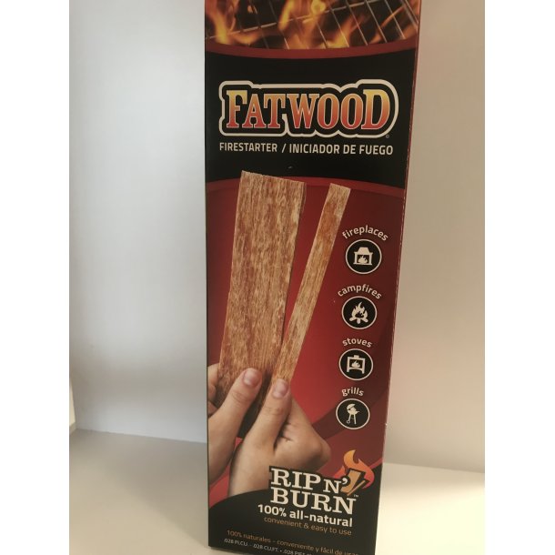 Fatwood rib'n'burn
