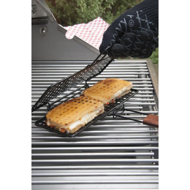 Grillet sandwich kurv