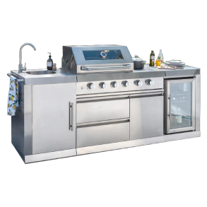Udek�kken med Gasgrill Str. XL