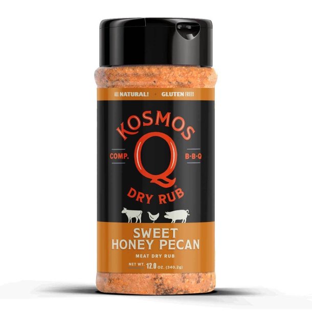 KosmosQ Sweet Honey Pecan Rub, 340 gram (12 oz)